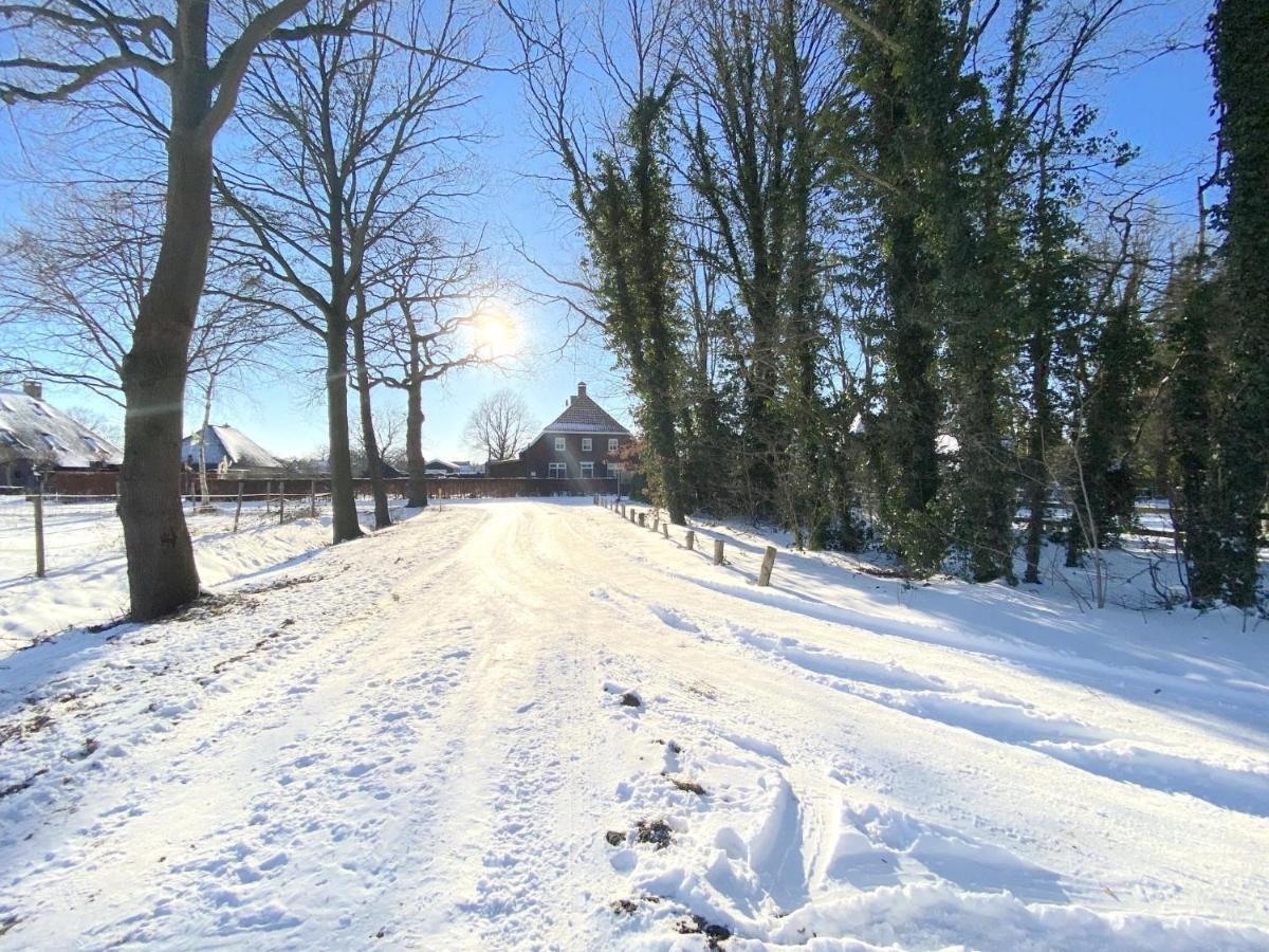 Villa Pipowagen Het Oventje Zelanda Exterior foto
